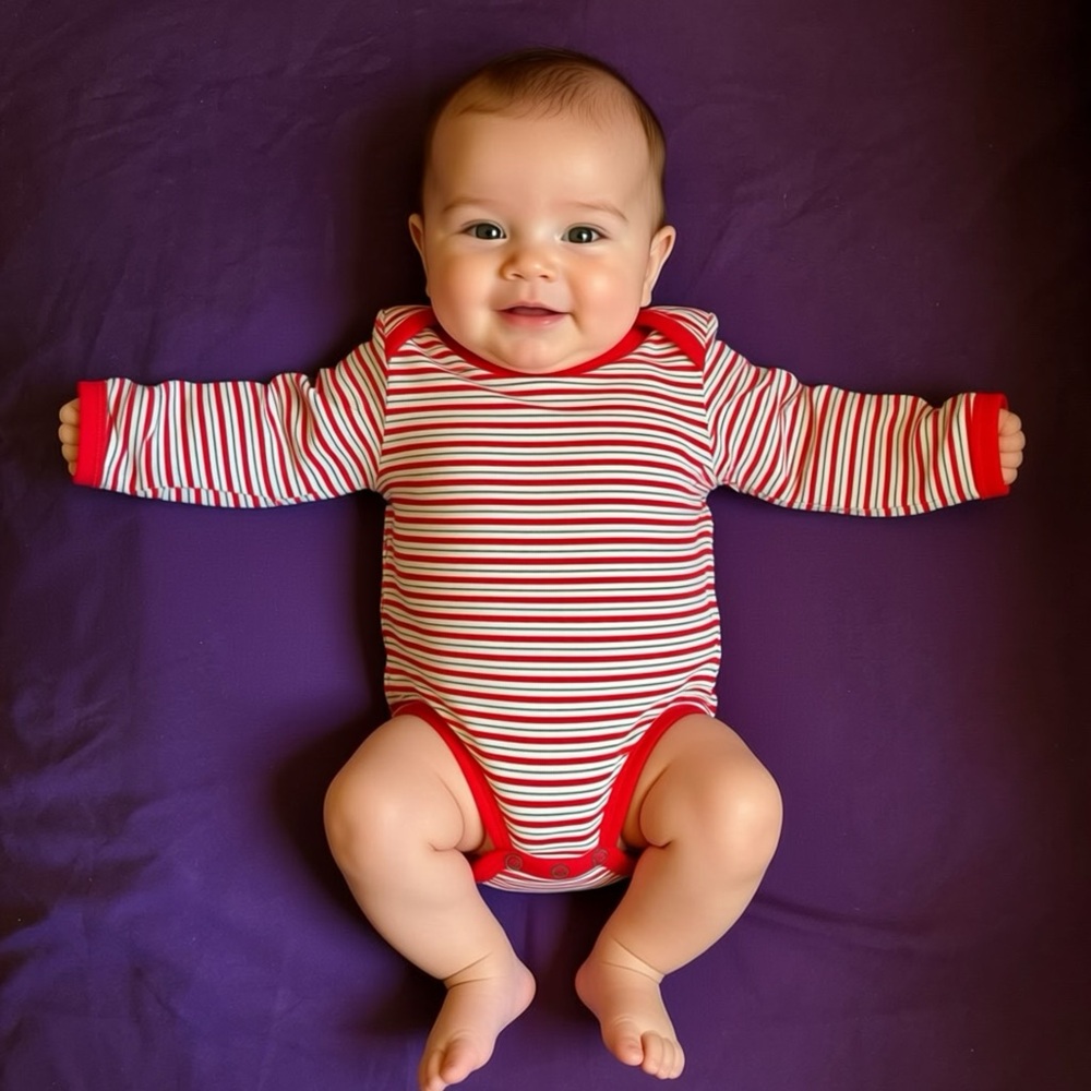 Baby Christmas Onsie/Pants Set (6-9 mo)